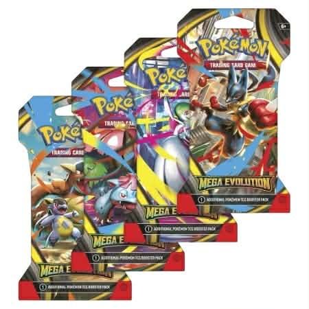 Mega Evolution Sleeved Booster Pakke