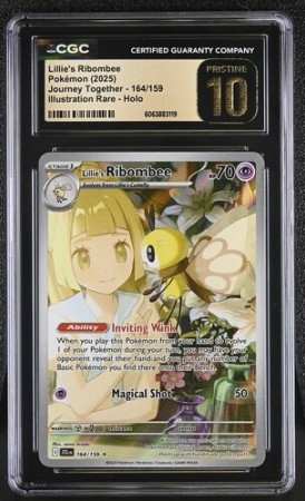 Lillie's Ribombee CGC Prestine 10 