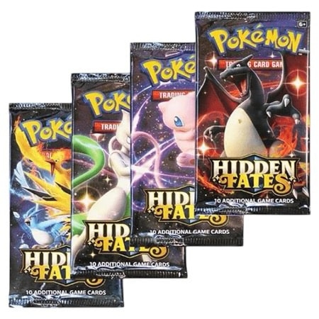 Sun & Moon Hidden Fates Booster pakke | Tilfeldig artwork