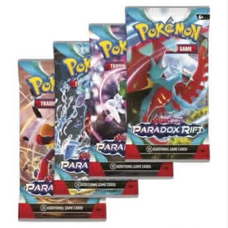 Scarlet & Violet Paradox Rift Booster Pakke | Tilfeldig Artwork