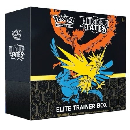 Sun & Moon Hidden Fates Elite Trainer Box 