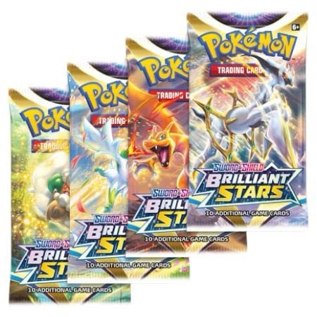 Sword & Shield Brilliant Stars Booster Pakke | Tilfeldig Artwork